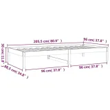 lezanka-sosnowa-90x200-biala-marka-vidaxl-stan-nowy