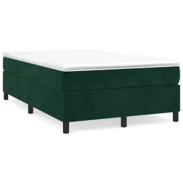 rama-lozka-kontynentalnego-aksamitna-ciemnozielona-203x120x35-cm
