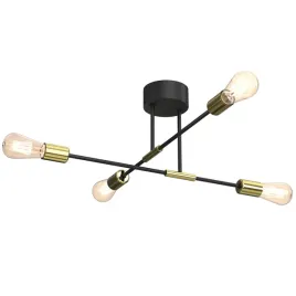 luminex-3906-zyrandol-flame-black-gold-4