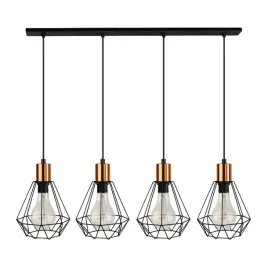 lampa-sufitowazyrandol-nad-stol-czarna-30-121-led