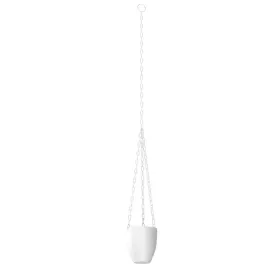 luminex-8101-flower-pot-with-hanging-chains-white