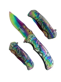 kandar-noz-skladany-tytanowy-teczowy-grawer-niedzwiedz-outdoor-survival