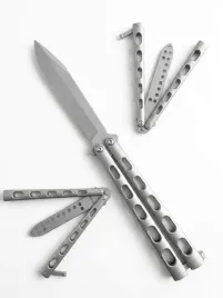 noz-motylkowy-balisong-treningowy-tepy-stalowy