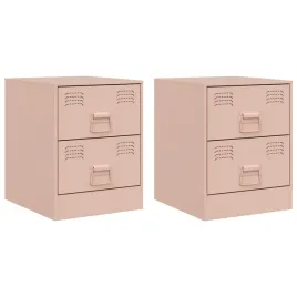 rozowe-szafki-nocne-ze-stali-2-szt-345-x-39-x-44-cm-z-uchwytami-i-pr