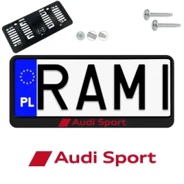 ramki-ramka-tablic-audi-sport-kolor-1-szt-napis-usa-jdm-ramki-pod-tablice