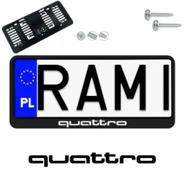 ramki-ramka-tablic-audi-quattro-1-szt-napis-usa-jdm-ramki-pod-tablice-reje