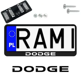 ramki-ramka-tablic-dodge-1-szt-napis-usa-jdm-ramki-pod-tablice-rejestracyj