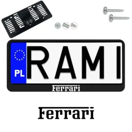 ramki-ramka-tablic-ferrari-1-szt-napis-usa-jdm-ramki-pod-tablice-rejestrac