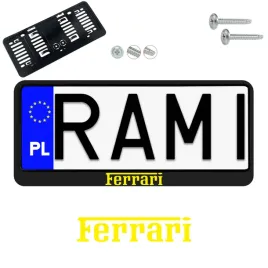 ramki-ramka-tablic-ferrari-kolor-1-szt-napis-usa-jdm-ramki-pod-tablice-rej