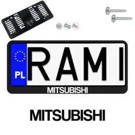 ramki-ramka-tablic-mitsubishi-1-szt-napis-usa-jdm-ramki-pod-tablice-rejest