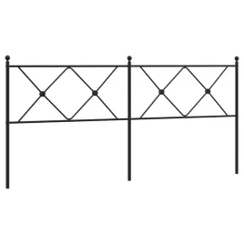czarne-klasyczne-wezglowie-lozka-z-metalu-stabilne-187x3x905-cm