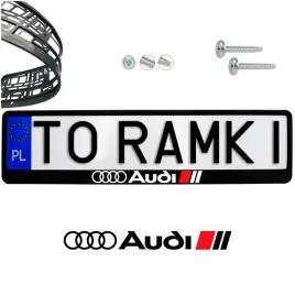 ramki-ramka-tablic-audi-logo-kolor-1-szt-napis-pod-tablice-rejestracyjne