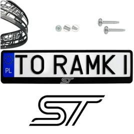 ramki-ramka-tablic-ford-st-1-szt-napis-pod-tablice-rejestracyjne