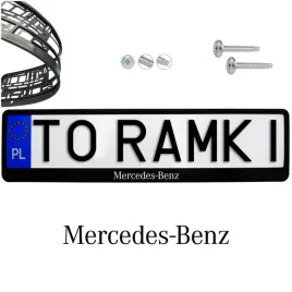 ramki-ramka-tablic-mercedes-benz-1-szt-napis-pod-tablice-rejestracyjne