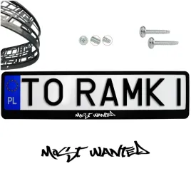 ramki-ramka-tablic-most-wanted-1-szt-napis-pod-tablice-rejestracyjne