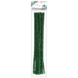 druciki-kreatywne-metalizowane-30szt-30cm-titanum-zielony