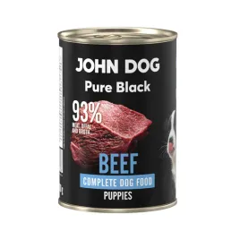 john-dog-pure-black-mono-mokra-karma-dla-puppy-junior-wolowina-400g