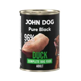 john-dog-pure-black-mono-mokra-karma-dla-psa-adult-kaczka-400g