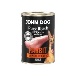 john-dog-pure-black-special-mono-mokra-karma-dla-psa-krolik-400g