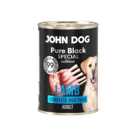 john-dog-pure-black-special-mono-mokra-karma-dla-psa-jagniecina-400g