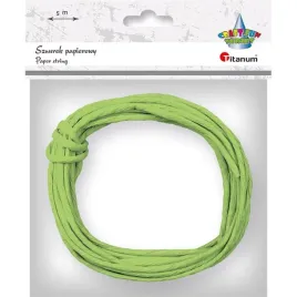 sznurek-papierowy-5m-zielony-limonkowy-titanum