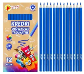 kredki-olowkowe-trojkatne-shan-niebieskie-jasne-12-sztuk