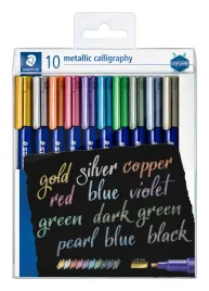 marker-metalic-calligraphy-10-kolorow-staedtler
