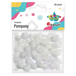 pompony-biale-i-brokatowe-mix-85-szt-titanum