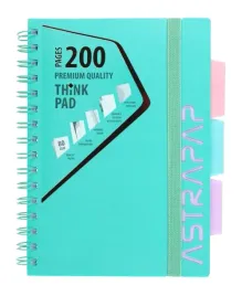 kolozeszyt-z-zakladkami-a5-100k-kratka-pastel-astra