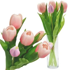 bukiet-7-tulipanow-rozowych-31cm-jak-zywych-dekoracja-wiosenna-saska-garden