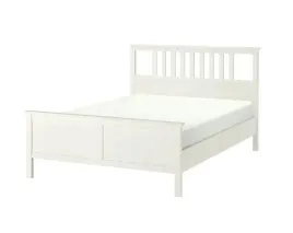 ikea-hemnes-lozko-podwojne-140x200-biala-bejca