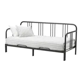 ikea-fyresdal-rama-czarna-lezanka
