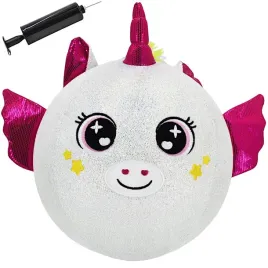 pilka-emoji-23cm-jednorozec-biala-xqmax