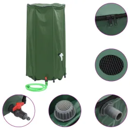 skladany-zbiornik-na-wode-deszczowa-100l-zielony-pvc-40x80cm