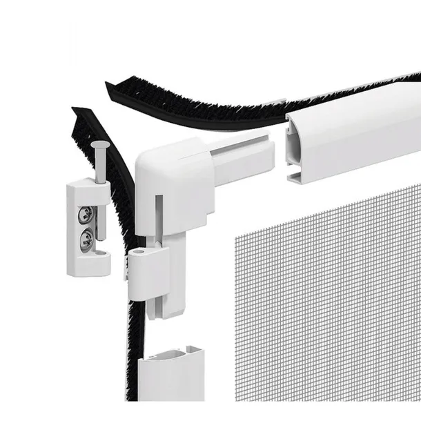 moskitiera-drzwi-alu-100x215-biala-basic-plus-easy-life-mako-stan-nowy