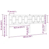 stalowe-wezglowie-91-cm-biale-ksztalt-wzoru-prostokaty