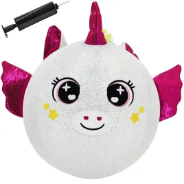 pilka-emoji-23cm-jednorozec-biala-xqmax