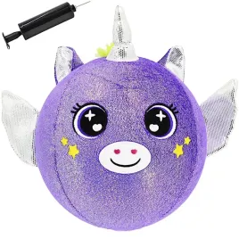 pilka-emoji-23cm-jednorozec-fioletowa-xqmax