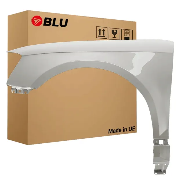 BLU Błotnik AUDI A3 8P lift LX7W lewy srebrny 08-12 przód