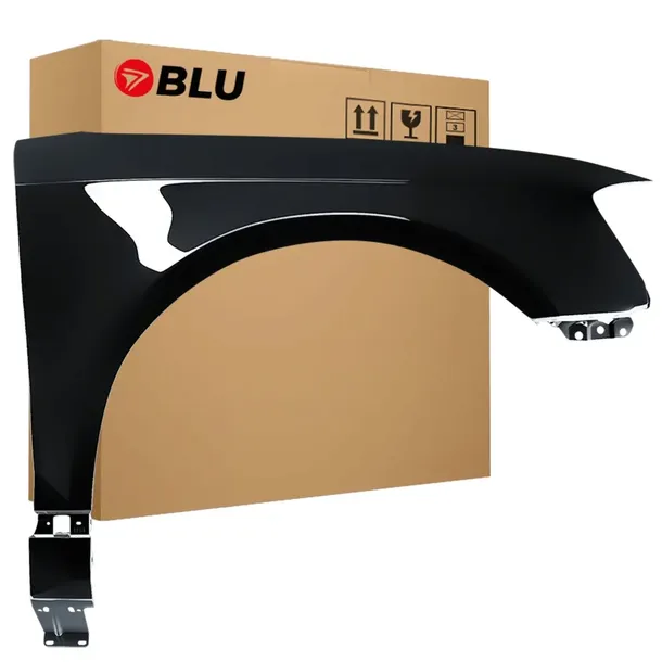 BLU Błotnik AUDI A3 8P lift LY9B prawy czarny 08-12 przód