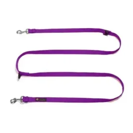 smycz-dla-psa-przepinana-joqu-classic-long-leash-fioletowa-250cm