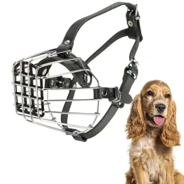 kaganiec-dla-psa-metalowy-nr-4-obwod-kufy-33cm-spaniel-duzy-dingo