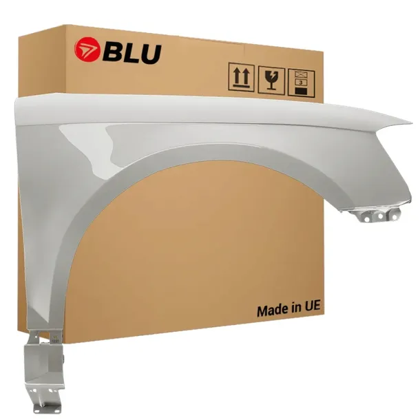BLU Błotnik AUDI A3 8P lift LX7W prawy srebrny 08-12 przód
