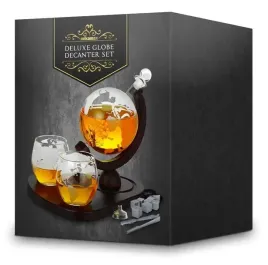 zestaw-do-whisky-deluxe-karafka-globus-szklanki-kostki-szczypce-podstawka