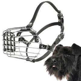 kaganiec-dla-psa-metalowy-nr-14-obwod-kufy-40cm-sznaucer-sredni-dingo