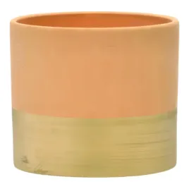 oslona-ceramiczna-doniczka-pomaranczowo-zlota-rustykalna-fi15x132-cm