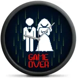 zegar-game-over-scienny-na-sciane-dla-pary-mlodej