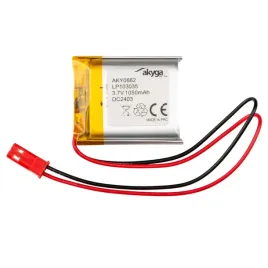 akumulator-li-po-lp103035-akyga-aky0662-3-7v-1050mah-pcm-zlacze-jst-2-pin