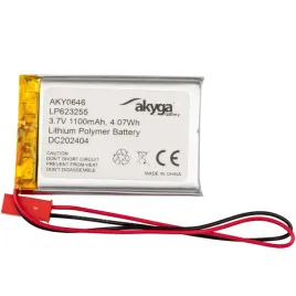 akumulator-li-po-lp623255-akyga-aky0646-3-7v-1100mah-pcm-zlacze-jst-2-pin