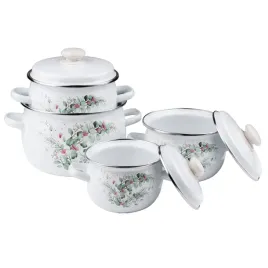 komplet-4-garnkow-emaliowanych-eukaliptus-15l-25l-35l-5l